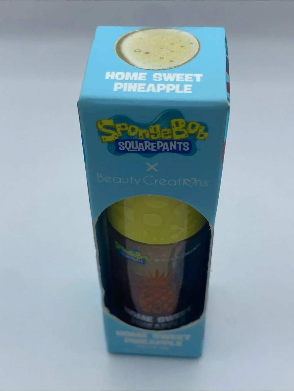 SpongeBob X Beauty Creations Home Sweet Pineapple PH Lip Oil Lipgloss NIB